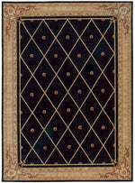 Nourison Ashton House Traditional Black Area Rug