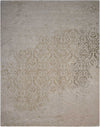 Nourison Opaline Transitional Silver Area Rug