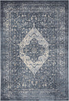Nourison Malta Traditional Navy Area Rug