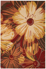 Nourison Fantasy Contemporary Cayenne Area Rug