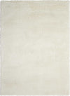 Nourison Yummy Shag Contemporary White Area Rug