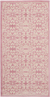 Nourison Jubilant Transitional Ivory/Pink Area Rug