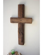 Kalalou NSE1050 Recycled Wooden Cross