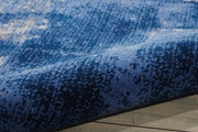 Nourison Tahoe Modern Contemporary Grey/Blue Area Rug