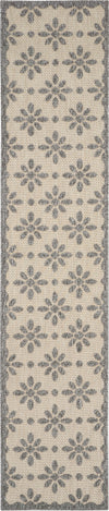 Nourison Palamos Contemporary Cream Area Rug