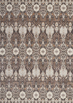 Nourison Silver Screen Transitional Mocha/Slate Area Rug