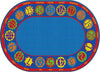 Flagship Carpets Number Circles  Educational Rug