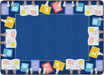 Flagship Carpets Book Border  Educational Rug