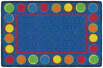 Flagship Carpets Sitting Spots Primary Mat  Educational Rug
