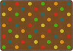 Flagship Carpets Dots Muted  Educational Rug