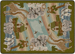 Flagship Carpets Noah's Journey (tranquility)  Educational Rug