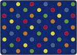 Flagship Carpets Dots Primary  Educational Rug