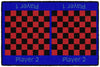 Flagship Carpets Checkers  Educational Rug