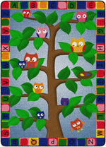 Flagship Carpets Alphabet Owls 10'9x13'2  Educational Rug
