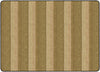 Flagship Carpets Cozy Basketweave Stripes/natural  Educational Rug