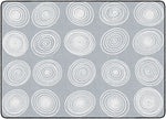 Flagship Carpets Circles Grey & White  Educational Rug