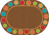 Flagship Carpets Sitting Spots Muted (seats 30)  Educational Rug