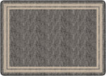 Flagship Carpets Double Border Grey  Educational Rug