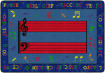 Flagship Carpets Fun With Music  Educational Rug