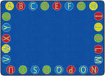 Flagship Carpets Alphabet Animals Squares (set Of 26)  Educational Rug