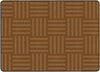 Flagship Carpets Hashtag Tone On Tone Chocolate (seats 35)  Educational Rug