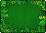 Flagship Carpets Rainforest Leafy Border  Educational Rug