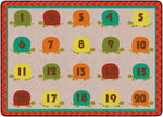 Flagship Carpets Counting Turtles (seats 30)  Educational Rug