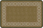 Flagship Carpets Ventana Weave Green  Educational Rug