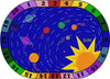 Flagship Carpets My Milky Way  Educational Rug