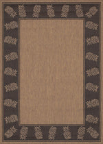 Couristan Recife Tropics 5'10" X 9'2" Rectangular Indoor/Outdoor  Transitional Rug