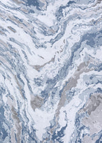 Couristan Serenity Abstract Marble 5'3" X 7'6" Rectangular Indoor Contemporary Rug