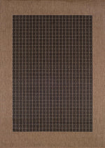 Couristan Recife Checkered Field 5'10" X 9'2" Rectangular Indoor/Outdoor  Transitional Rug