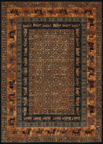 Couristan Old World Classic Pazyrk 4'6" X 6'6" Rectangular Indoor Traditional Rug