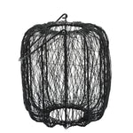 Sagebrook Home 16346-02 Metal, 10" Wire Lantern, Black