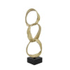 Sagebrook Home 15676-02, 20" Stacking Rings, Gold