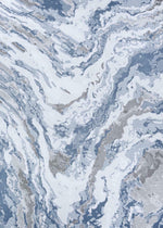 Couristan Serenity Abstract Marble 3'11" X 5'6" Rectangular Indoor Contemporary Rug