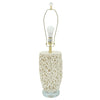 Sagebrook Home 51154 Ceramic 31" Coral Look Table Lamp, Pearl