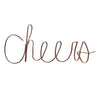 Kalalou A4507 Wall Sign Scrap Iron Cheers