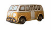Kalalou CDV1771 Ceramic Van Planter, Yellow
