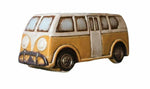 Kalalou CDV1771 Ceramic Van Planter, Yellow