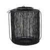 Sagebrook Home 16150-01 Metal, 13" Wire Lantern, Black