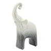 Sagebrook Home 14354-12 Ceramic, 6" x 11" Elephant 2-Tone Gray