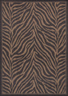 Couristan Recife Zebra 5'10" X 9'2" Rectangular Indoor/Outdoor  Transitional Rug