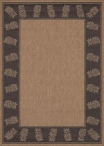 Couristan Recife Tropics 2' X 3'7" Rectangular Indoor/Outdoor  Transitional Rug