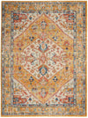 Nourison Passion Transitional Ivory/Yellow Area Rug