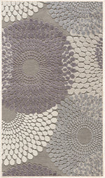 Nourison Graphic Illusions Contemporary Grey Area Rug