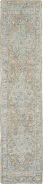 Nourison Jazmine Traditional Grey/Blue Area Rug