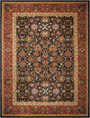 Nourison Timeless Traditional Navy Area Rug
