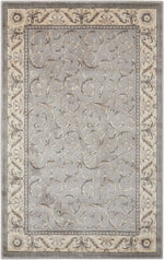 Nourison Somerset Traditional Silver Area Rug