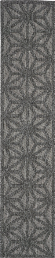 Nourison Palamos Contemporary Dark Grey Area Rug